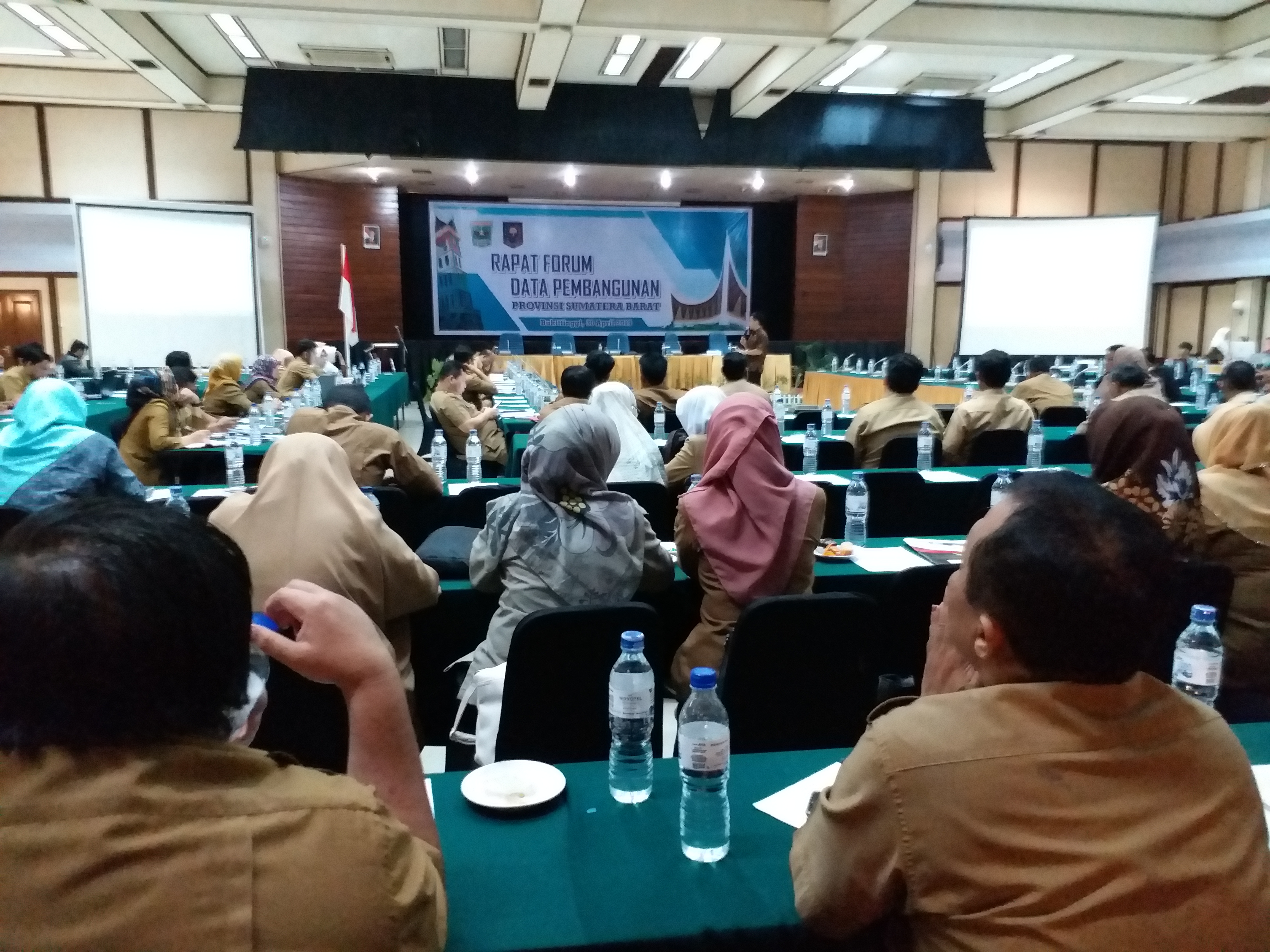 Diskominfo Pessel ikuti Rakor Forum Data Pembangunan Prov Sumbar