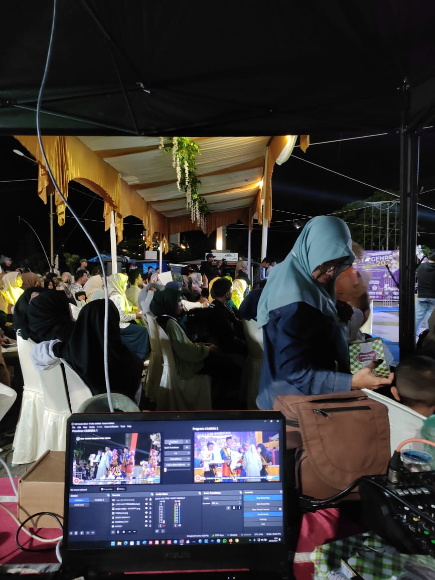 Fasilitasi Publikasi Kegiatan Pemilihan Duta Genre 2024 Melalui Live Streaming