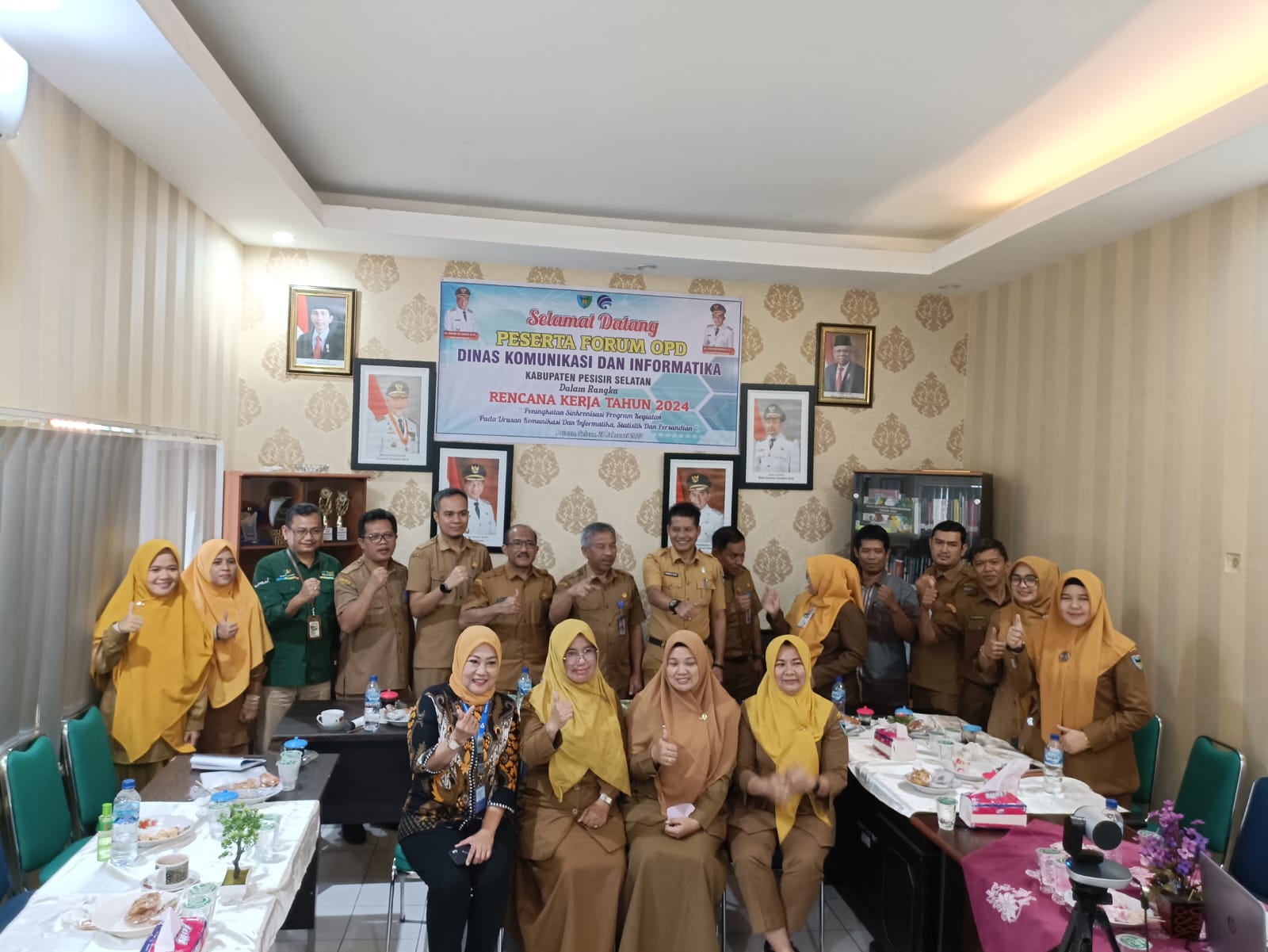 DisKominfo Pessel Gelar Forum OPD