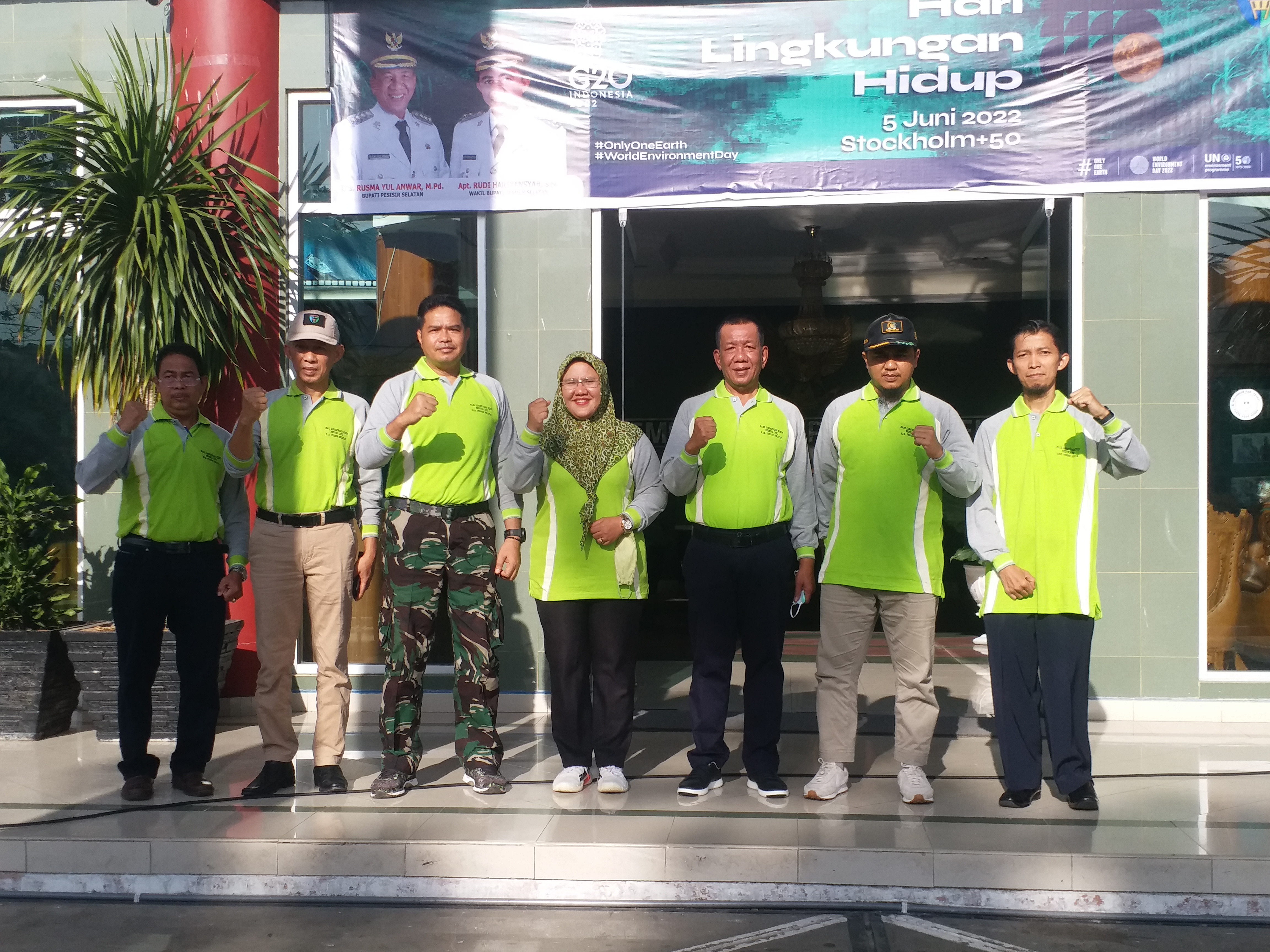 Peringatan Hari Lingkungan Hidup se-Dunia Tahun 2022 di Kabupaten Pesisir Selatan