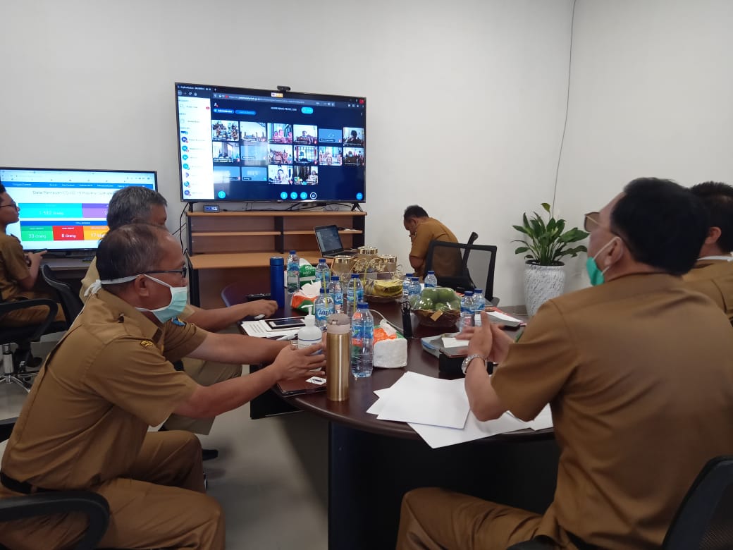 Pessel Gelar Musrenbang Kabupaten secara daring