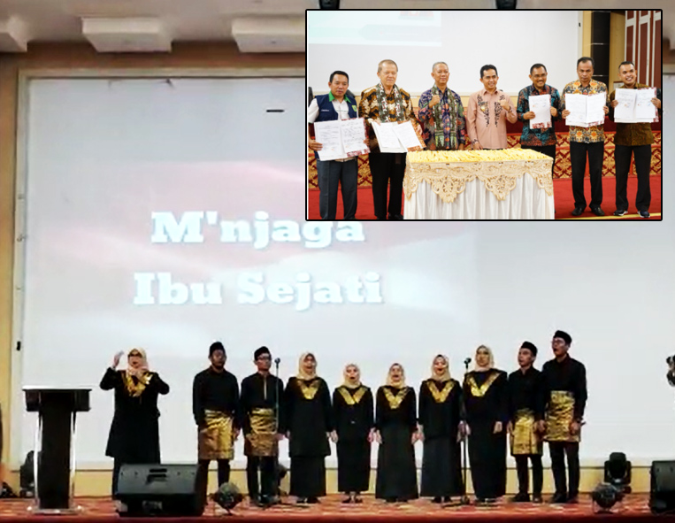 Tim Paduan Suara Kominfo Pessel Berpartisipasi Pada Acara PKS Pemkab Pessel dengan UIR