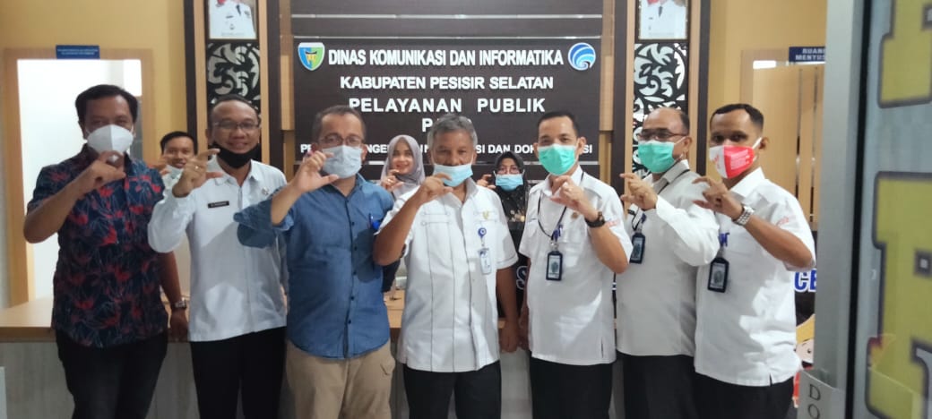 PPID KAB.PESISIR SELATAN TERIMA KUNJUNGAN DARI DISKOMINFO KAB. PADANG PARIAMAN  DAN KAB. MUARO JAMBI