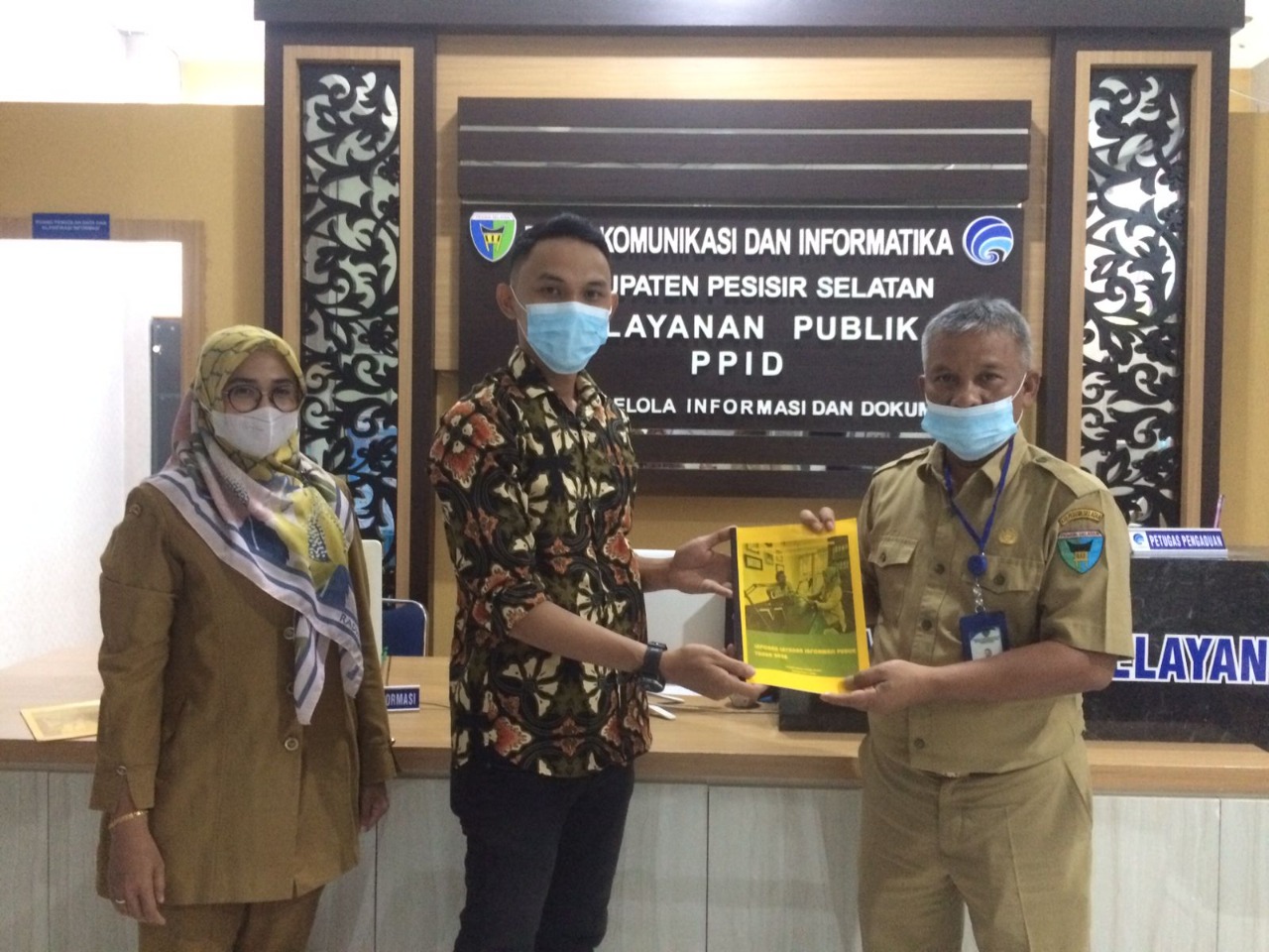PPID Nagari Sampaikan Laporan Layanan Informasi Ke PPID Utama 