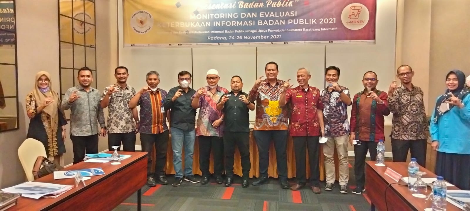 PPID Pesisir Selatan Badan Publik Terbaik KIP Sumbar 3 kali Berturut2, Kembali Masuk 3 besar 