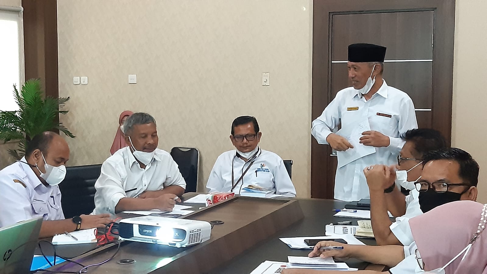 Diskominfo Pessel dan BPS, Berkolaborasi  Dalam Penyusunan PSDA Tahun 2021