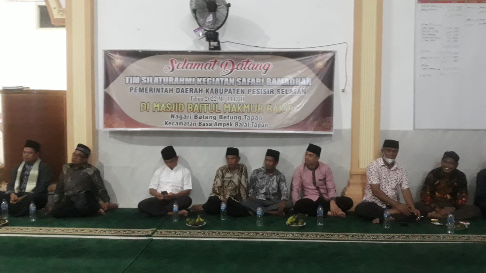 Kadis Kominfo Ikuti Tim Safari Ramadhan di Tapan