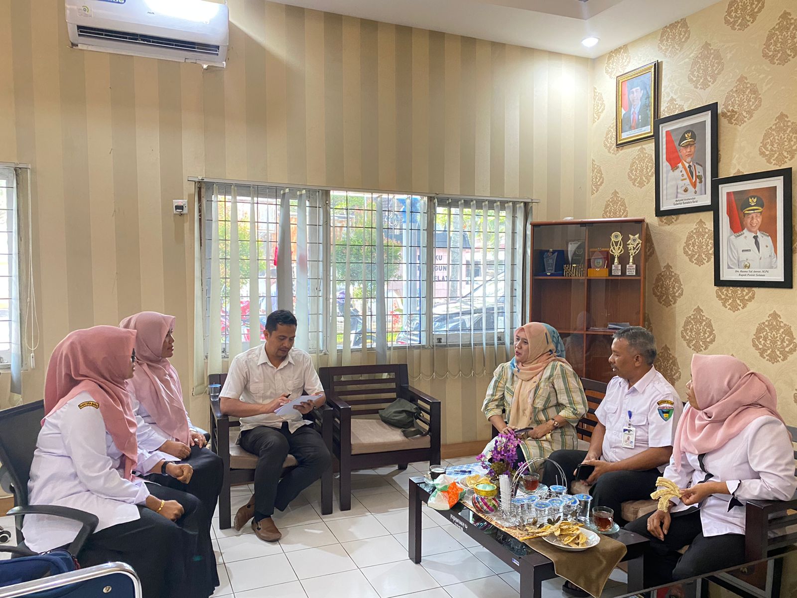 PPID Utama Pessel Terima Kunjungan dari Komisi Informasi Sumbar