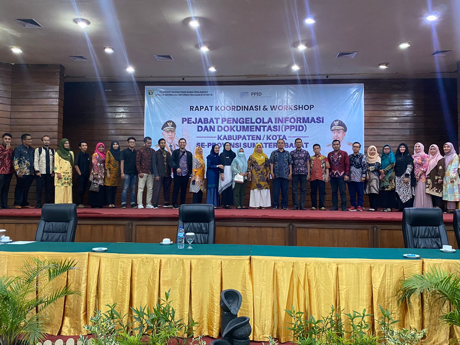 Rakor dan Workshop PPID, Perkuat PPID Utama Kabupaten/Kota demi Sumbar Informatif