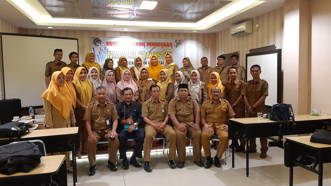 Diskominfo Pesisir Selatan Selenggarakan Sosialisasi dan Pembinaan Nagari Statistik se Kec. IV Jurai