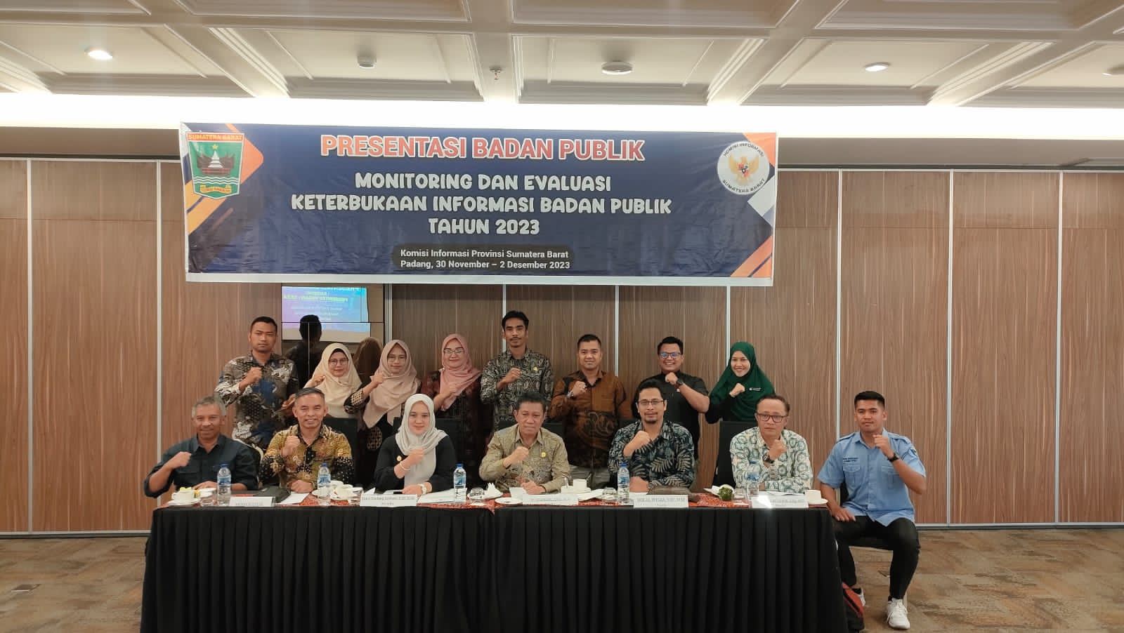 6 Badan Publik di Pessel berhasil masuk 3 besar Monitoring dan Evaluasi Keterbukaan Informasi Publik