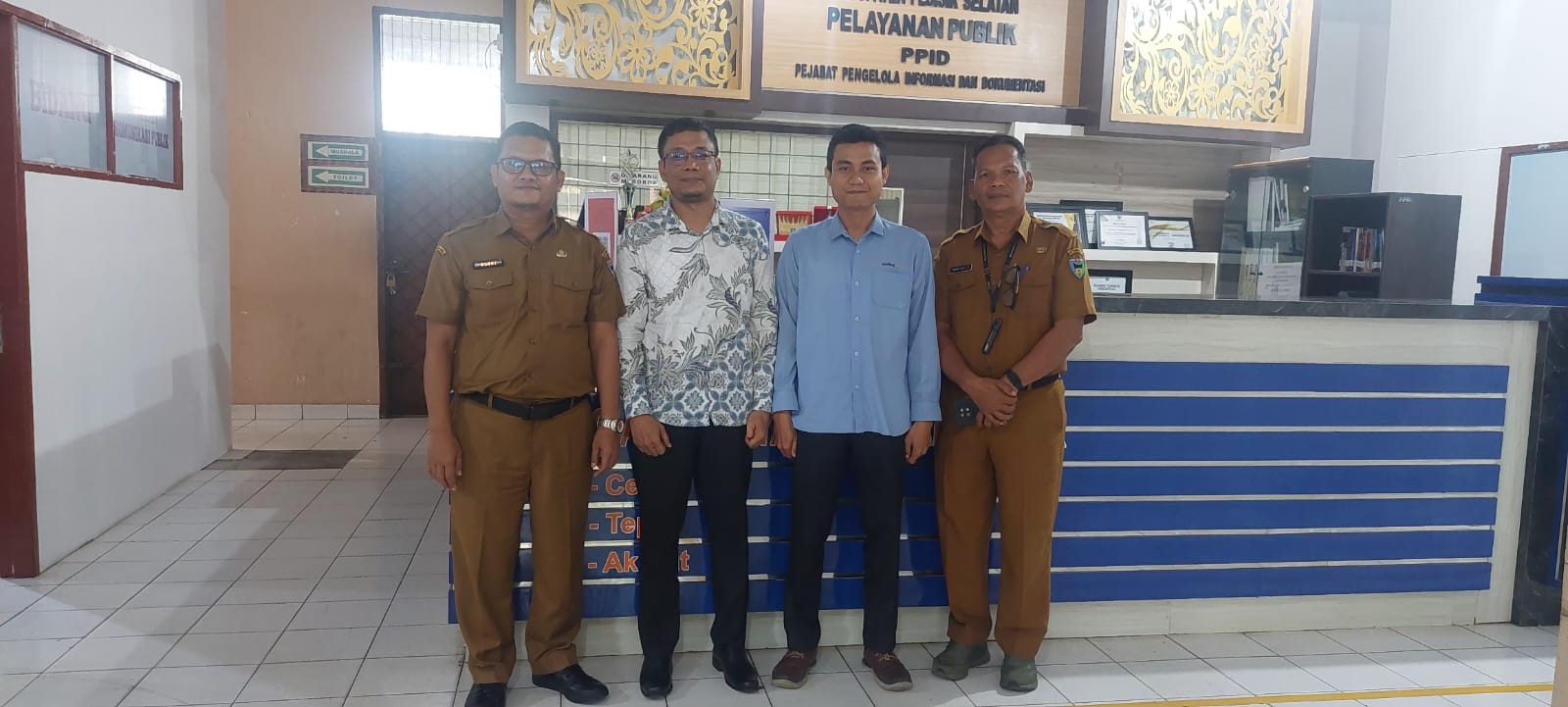 Pimpinan Redaksi Sumbarkita Silaturahim ke Diskominfo Pesisir Selatan
