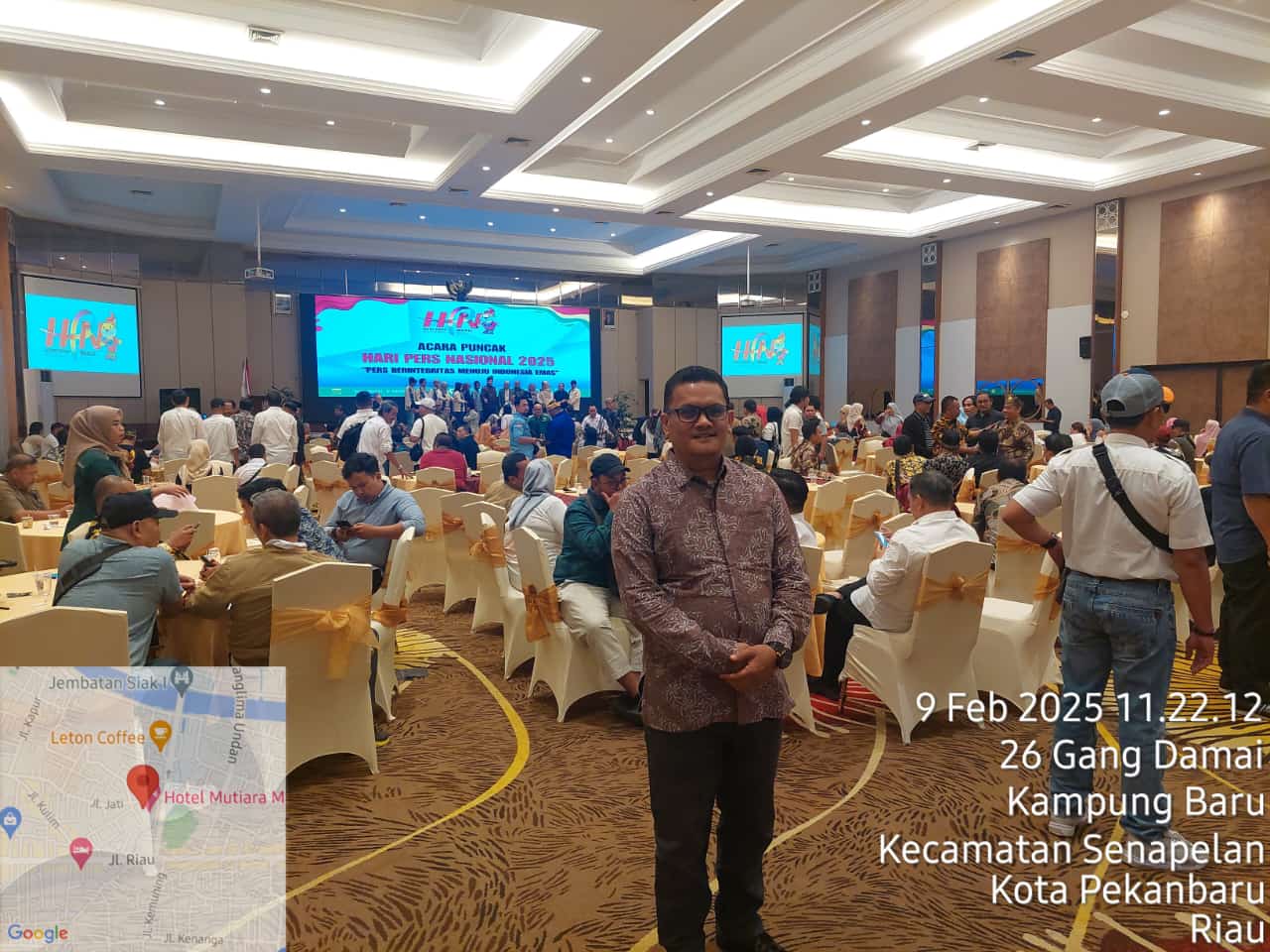 Laporan Peringatan HPN ke-79 di Pekanbaru, Provinsi Riau