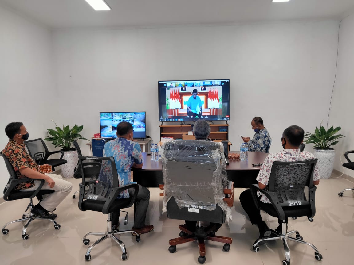 Diskominfo Pesisir Selatan Ikuti Rapat Virtual Dengan Kemenkominfo